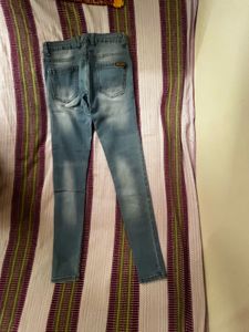Light Wash Denim Jeans