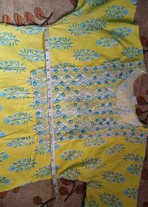 Yellow &amp; Blue Kurta Set