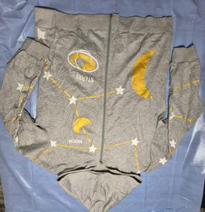 Starry Moon Grey Hoodie