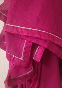 Maroon Party Wear 4 Piece Dress