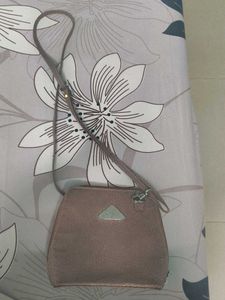 Taupe Crossbody Bag