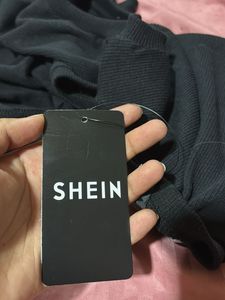 Shein Black Skirt Set