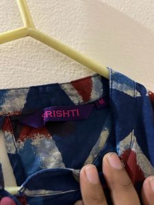 Triangle Print Maxi Dress