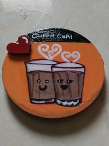 Cuppa Chai fridge magnet