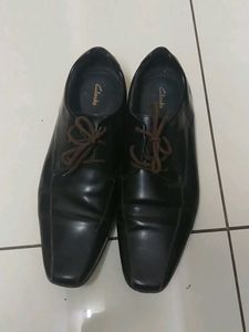 Clarks Black Formal Shoes