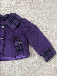 Cute Purple Girls Jacket