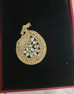 Gold Tone Pendant
