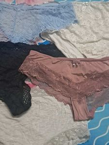 Combo Of Five Imported Fabric Panty