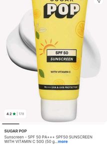 SPF 50 Sunscreen with Vitamin C