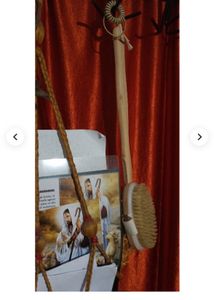 Wooden Back Exfoliator Brush