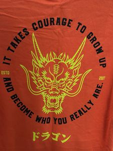 Difference Of Opinion Orange T-shirt