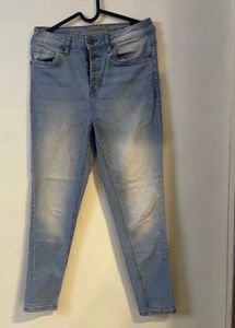 Light Wash Denim Jeans