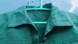 Green Button-Down Jacket