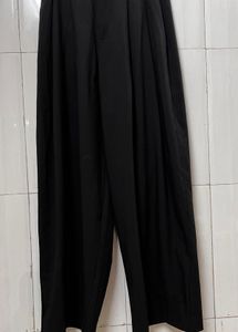 Imported ZARA Black Wide Leg Pants/ Trousers