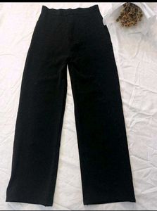Elegant Black Wide Leg Pants