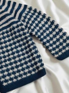 Unisex Kids Handmade Knitted Woolen Sweater