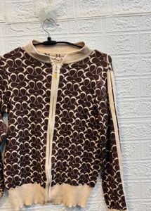 🇺🇸 Coach Imported Zip Up Jacket