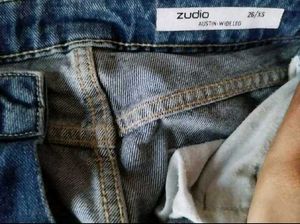 Wide Leg Denim Jeans