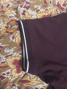 Burgundy Polo T-Shirt