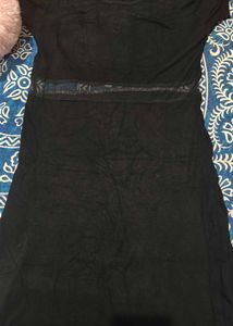 (SALE) Black Midi Dress