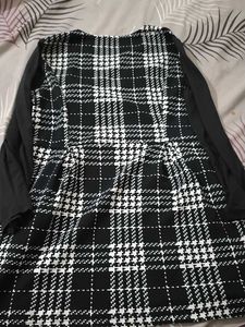 Houndstooth Mini Dress