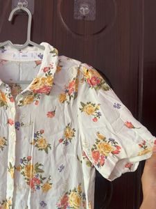 MANGO maxi Floral Dress