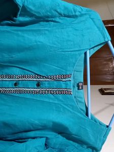 Greenish Blue Kurta