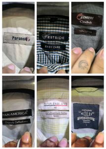 Set of shirts from high-end brands like ozemberg