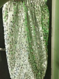White Sequens Skirt