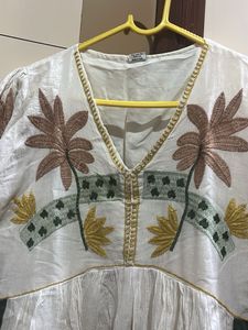 Floral Embroidered Dress