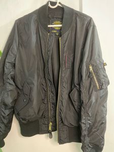 Black Bomber Jacket