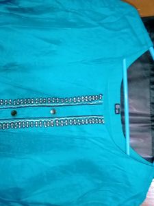 Greenish Blue Kurta