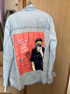 Zara Denim Shirt - Light Wash