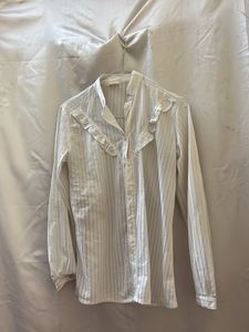 Striped Ruffle Blouse