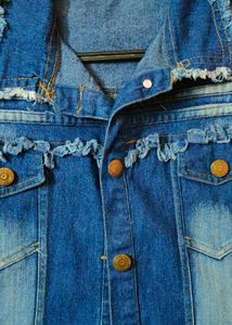 Blue Denim Jacket For Girls