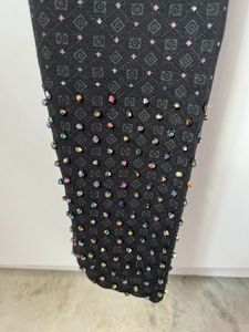 Crystal Pearl Studded Leggings
