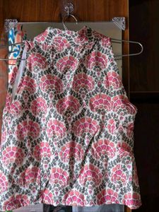 Combo Sleeveless Button-Up