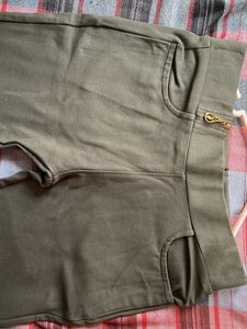 Women Olive Jegging