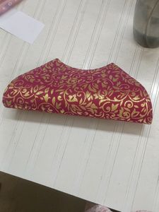 Red &amp; Gold Embellished Clutch