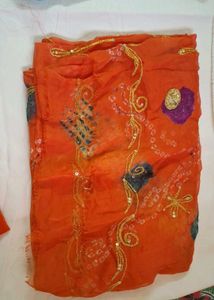 Bandhani Material - Vibrant Colors