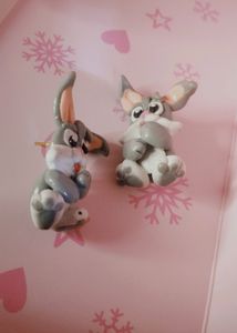 Polymer Bugs Bunny Earrings