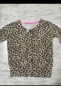 Animal Print Sweater