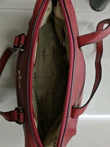 Lavie Red Satchel