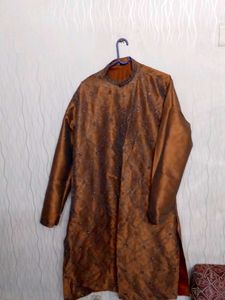 Elegant Rust Brown Kurta