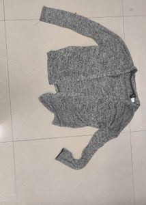 H&M Gray Long Sleeve Shirt
