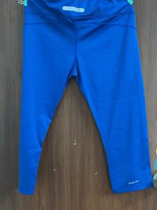 HRX Blue Cropped Leggings