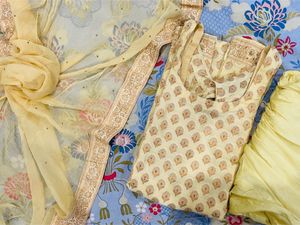 Brocade Patiyala Suit Set