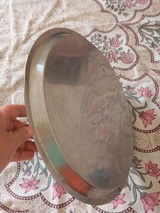 Stainless Steel Thaal &amp; Freebies