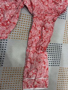 Red Paisley Top