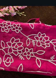 Pink Party Wear Rich Look Suit Set